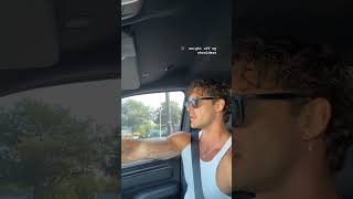 Christian Hogue having his haircut christianhogue malemodel youtubeshorts abscbnentertainment [upl. by Ramsey]