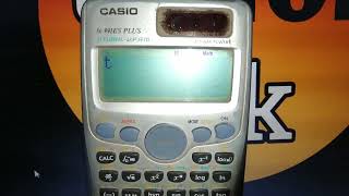 how to type t in calculator  scientific calculator casio fx 991es plus me t kaise type kare [upl. by Bink]