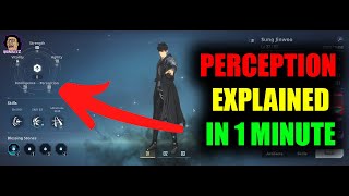 Solo Leveling Arise What does perception stat do on Jinwoo [upl. by Barta]