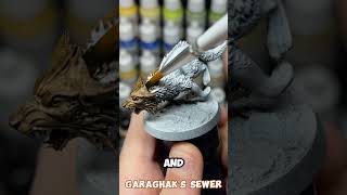 GARAGHAKS SEWER  CONTRAST CORNER 🖌️ speedpaint contrastpaints warhammer howto tutorial art [upl. by Annairdna]