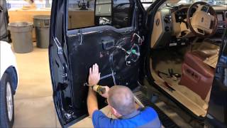 2011 Ford F250 Car Audio Install [upl. by Rekcut]