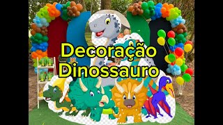 Decoração do dinossauro [upl. by Linehan]