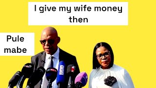 PULE MABE GIVING WIFE TENDER MONEY  CORRUPTION CASE SIU FINDINGS [upl. by Sarchet816]