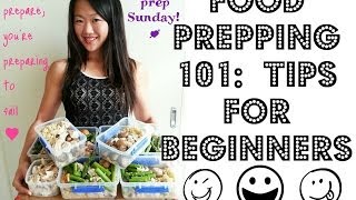 FOOD PREPPING 101 Tips for beginners How to start food prepping for the first time [upl. by Acireed604]