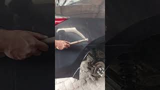 Toyota corolla Gli back fender drydenting work 👷🏻‍♂️ 🛠 ✌🏻🚗🫡 [upl. by Aridatha]