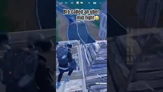 Bro called an uber mid fight😭 fortnite gaming funny shorts subscribe memes [upl. by Xylia546]