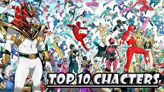 Top 10 Power Rangers Comics Characters [upl. by Margaux]