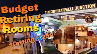 Trichy Railway Station Retiring Room  Tiruchirappalli Railway Station  Trichy Low Budget Room [upl. by Adnarrim]