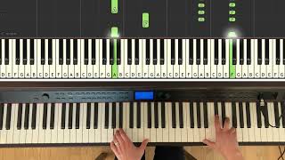 quotBallade pour Adelinequot by Paul de Senneville presented on the piano with Synthesia short version [upl. by Bollinger]