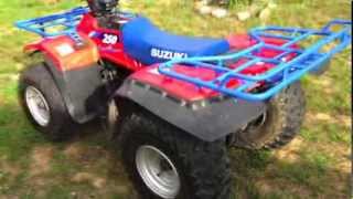 FIXING SUZUKI QUADRUNNER 250 1993 [upl. by Nekcerb221]