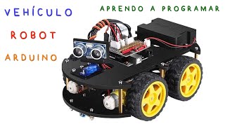 Vehiculo Robot Arduino Programable [upl. by Ngo]