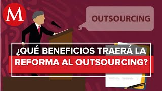 Reforma sobre outsourcing acaba con simulación y abusos secretaria del trabajo [upl. by Artep]