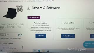 Lenovo ThinkPad Laptop me BIOS update kaise karen How to download bios Driver Lenovo laptop [upl. by Woodford]