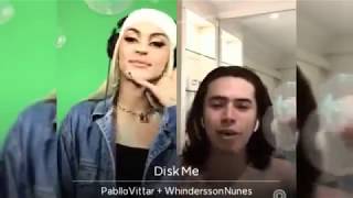 Whindersson Nunes canta com Pabllo Vittar 😂 [upl. by Noram939]