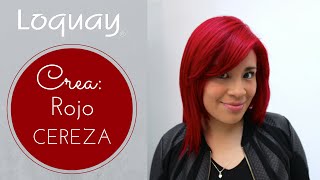 Cabello Rojo Cereza paso a paso [upl. by Fogel]