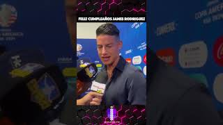 Feliz Cumpleaños James Rodriguez Nuestro Capitan Líder amp Figura De La Copa America 2024 colombia [upl. by Annahc]