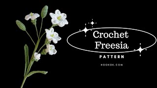 Crochet Freesia Flower [upl. by Sax601]