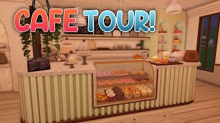 Touring My Cafe in Bloxburg [upl. by Sig]