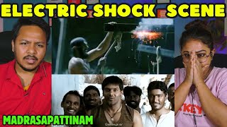 Madrasapattinam  Electric Shock Scene Reaction  Part 3 [upl. by Etram]