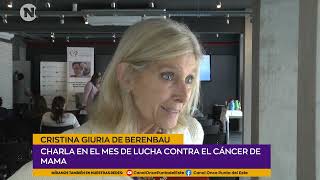 Charla en el Mes de Lucha contra el Cáncer de Mama [upl. by Sileray]