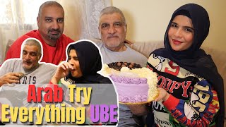 KUWAITI TRY EVERYTHING IN UBE  DO YOU THINK WE LIKE IT [upl. by Sloan]