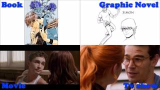 Shadowhunters Book vs Graphic Novel vs Movie vs TV Show [upl. by Elitnahc200]