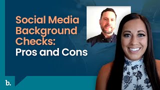 Social Media Background Checks Pros amp Cons [upl. by Feil]