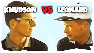 George Knudson vs Stan Leonard 1964  Shells Wonderful World of Golf [upl. by Atiuqnahs153]