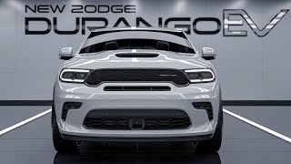 quot2026 Dodge Durango EV Review The Ultimate Electric SUVquot [upl. by Tj]