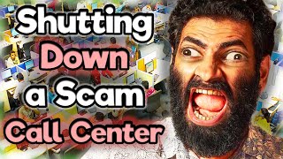 Shutting Down a Scam Call Center for Good  Anyone Could Do This [upl. by Ravo650]