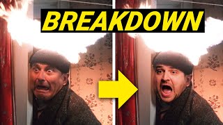 How I EDITED MYSELF in HOME ALONE VFX Breakdown [upl. by Nosreh]