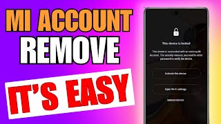 The Ultimate Guide to Bypassing Mi Account Permanent Lock  WORKS FOR ALL [upl. by Katzman]