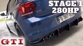 UNE POLO GTI STAGE 1 DE 280 CHEVAUX DANS UNE CONFIGURATION INCROYABLE 🥵🔥 [upl. by Irelav]