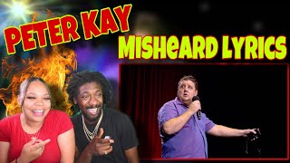 Misheard Lyrics  Peter Kay  REACTION [upl. by Tollman30]