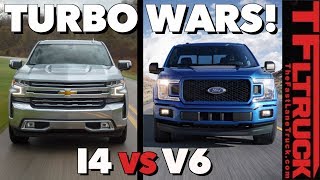 Both Chevy and Ford Now Sell New Turbocharged Trucks Which One is Quicker [upl. by Faun]