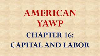 American Yawp Chapter 16 [upl. by Notsej]