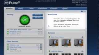 ADT Pulse Web Access Demo [upl. by Ettelocin610]