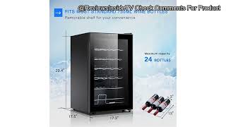 Is the 24 Bottle Compressor Wine Cooler Worth It A Comprehensive Review on Performance amp Value [upl. by Waldon]