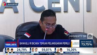 Bawaslu Bicara Temuan Pelanggaran Pemilu [upl. by Gnaig]