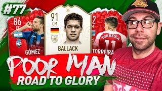 OMG FUTMAS PLAYER SBCs PRIME ICON 91 BALLACK  POOR MAN RTG 77  FIFA 19 Ultimate Team [upl. by Lombardi]