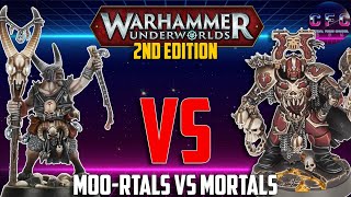 Magores Fiends VS Grashraks Despoilers  Warhammer Underworlds Embergard Battle Report [upl. by Ainesy]