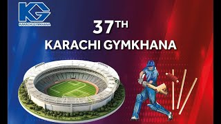 Live  37th Karachi GYMKhana RamazanT202024  Match 4  Karachi Gymkhana VS CMAX Greeno  Crickslab [upl. by Anitnamaid]