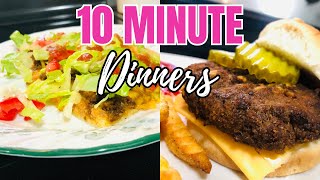 10 MINUTE DINNERS  5 TASTY amp EASY MEALS READY IN 10 MINUTES  Simple Recipes [upl. by Guttery]