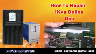 How To Repair 1kva UPS   36 volt online Ups repairing [upl. by Nathanoj691]