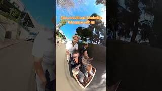 Madeira Toboggan Ride POV [upl. by Cordi]