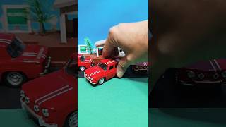 Diecast Red Renault R8 Gordini 138 Scale Model Car by Welly automobile [upl. by Bilow915]