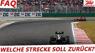 Welche STRECKE soll ZURÜCK  FAQ 1  Maiks F1 Channel [upl. by Frick]