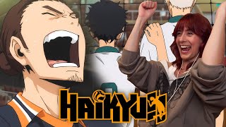 KARASUNO ON TOP 🦅🦅 Haikyuu Season 1 Episode 18 Reaction [upl. by Evania]