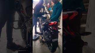 Pulsar N250 ECU update  New Bike ECU update before Delivery shorts n250 newbike debbhatt [upl. by Kieger]