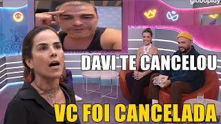 PAI DA WANESSA APARECE MANDA RECADO P ELA VC FOI CANCELADA PELO DAVI [upl. by Eniamraj]